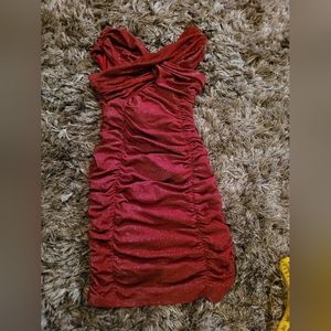 NWOT Lucy & Co Red Bodycon Party Dress